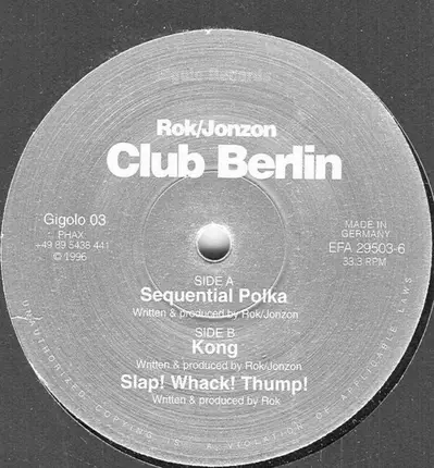 Rok / Jonzon - Club Berlin