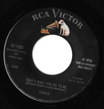 Roland Cook - That's What You Do To Me / Long Lost Love