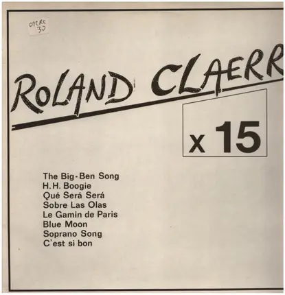 Roland Claerr - Musicalement Votre