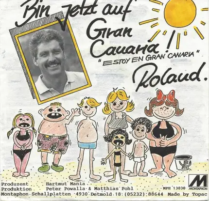 Roland - Bin Jetzt Auf Gran Canaria