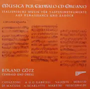 LP - Roland Götz - Musica Per Cimbalo Ed Organo