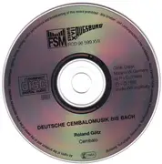 CD - Roland Götz - Deutsche Cembalomusik Bis Bach - Limited Edition