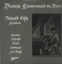 LP - Roland Götz - Deutsche Cembalomusik Bis Bach