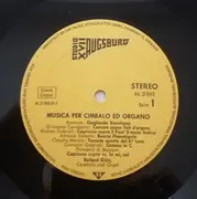 LP - Roland Götz - Musica Per Cimbalo Ed Organo