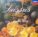 CD - Roland de Lassus - The King's College Choir Of Cambridge - Stephen Cleobury - Three Masses: Missa Vinum Bonum, Missa Triste Départ, Missa Quand'io Pens'al Martir