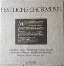 LP-Box - Orlando di Lasso , Claudio Monteverdi , Wolfgang Amadeus Mozart , Ludwig van Beethoven , Franz Schu - Festliche Chormusik - Box