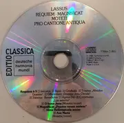 CD - Roland de Lassus , Pro Cantione Antiqua - Requiem • Magnificat • Moteti