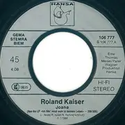 7inch Vinyl Single - Roland Kaiser - Joana