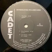 LP - Roland Kirk - Introducing Roland Kirk - OBI + Insert