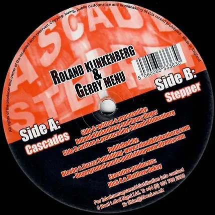 Roland Klinkenberg & Gerry Menu - Cascades / Stepper