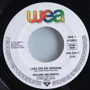 7inch Vinyl Single - Roland Neuwirth - Lass Des Eis Zergehn