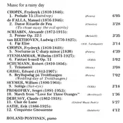 CD - Roland Pöntinen - Music For A Rainy Day