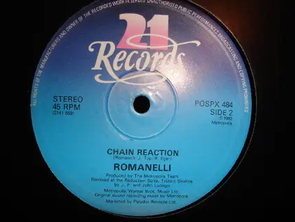 Roland Romanelli - Connecting Flight / Chain Reaction