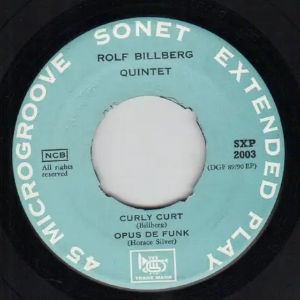 Rolf Billberg - Rolf Billberg Quintet
