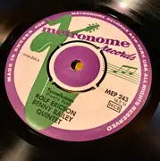 7inch Vinyl Single - Rolf Ericson , Benny Bailey Quintet - A Sunday Session - EP