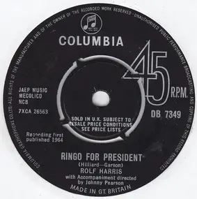 Rolf Harris - Ringo For President