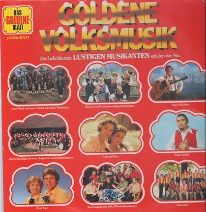 Rolf Schneebiegl, Sepp Viellechner, a.o. - Goldene Volksmusik