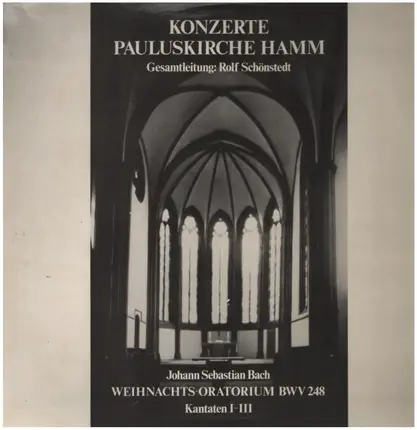 Rolf Schönstedt - Konzerte Pauluskirche Hamm
