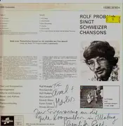 LP - Rolf Probala - D'Helvetia Isch Ab! - signed on back