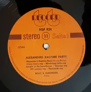 LP - Rolly K. Alexander - Alexander's Ragtime Party