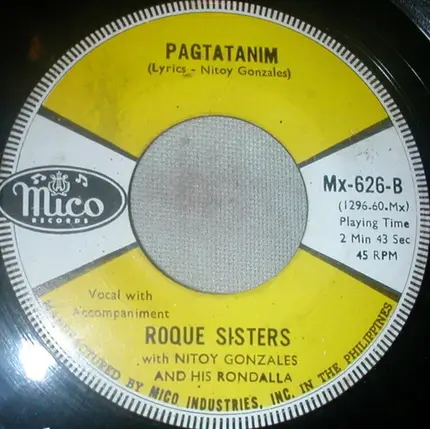 Roque Sisters With Nitoy Gonzales And His Rondalla - Bahay Kubo