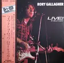 LP - Rory Gallagher - Live! In Europe - +OBI, insert