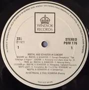 LP - Rostal & Schaefer - In Concert