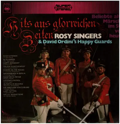 Rosy Singers & David Ordini's Happy Guards - Hits aus glorreichen Zeiten