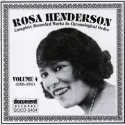 CD - Rosa Henderson - Complete Recorded Works In Chronological Order Volume 4 (1926-1931)