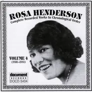 Rosa Henderson - Complete Recorded Works In Chronological Order Volume 4 (1926-1931)