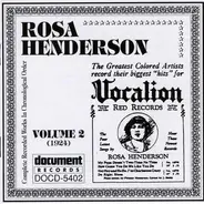 Rosa Henderson - Complete Recorded Works In Chronological Order Volume 2 (1924)