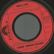7inch Vinyl Single - Rosa Lind - Sag' Es Mir