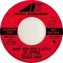 7inch Vinyl Single - Rosalie Mark - Every Step Gets A Little Bit Slower - Purple / Orange / White Label