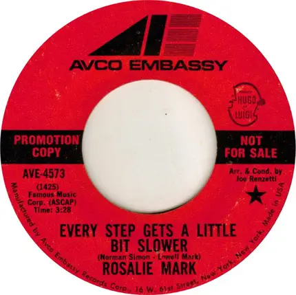 Rosalie Mark - Every Step Gets A Little Bit Slower