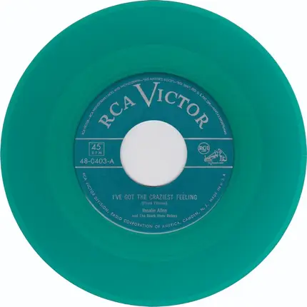 Rosalie Allen - I've Got The Craziest Feeling / One And One Is Two, Baby