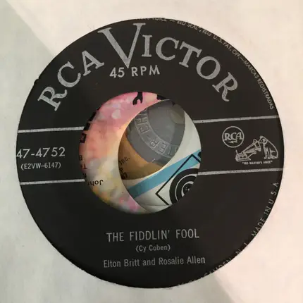 Rosalie Allen And Elton Britt - The Wallflower Waltz