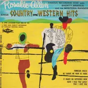 7inch Vinyl Single - Rosalie Allen - Rosalie Allen Sings Country And Western Hits - Original US EP / Picture Sleeve