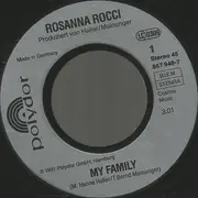 7inch Vinyl Single - Rosanna Rocci - My Family