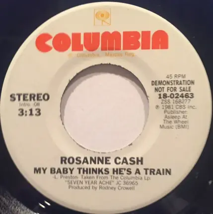 Rosanne Cash - My Baby Thinks He's A Train