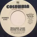 7inch Vinyl Single - Rosanne Cash - Second To No One