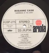 LP - Rosanne Cash - Somewhere In The Stars - +OBI, insert