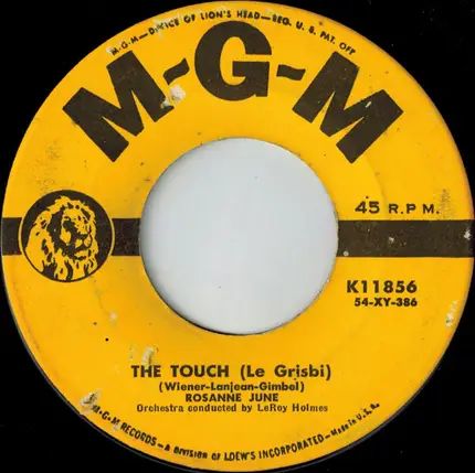 Rosanne June - The Touch (Le Grisbi)