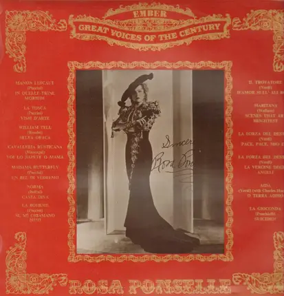 Rosa Ponselle - Great Voices of The Century