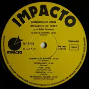LP - Rosarito De Jerez Y Su Ballet Flamenco - Castañuelas De España