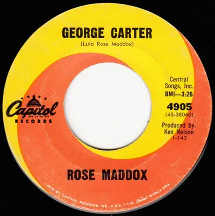 Rose Maddox - Lonely Teardrops