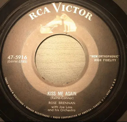 Rose Brennan - Kiss Me Again / The Bold Black Knight
