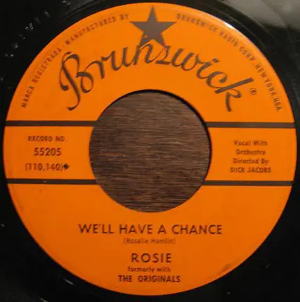 Rose Hamlin - Lonely Blue Nights / We'll Have A Chance