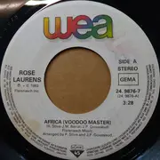 7inch Vinyl Single - Rose Laurens - Africa (Voodoo Master)