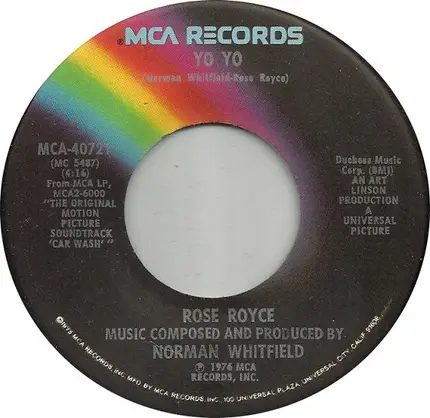 Rose Royce - I'm Going Down