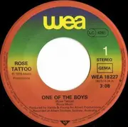 7inch Vinyl Single - Rose Tattoo - One Of The Boys